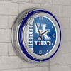 University of Kentucky Retro Neon Wall Clock by Trademark Gameroom - 4 of 4