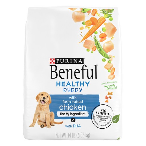 Purina Beneful With Real Chicken Healthy Puppy Dry Dog Food