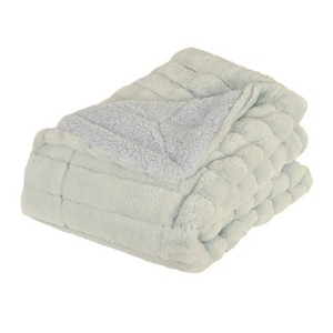 Samantha Throw Blanket Blue - Décor Therapy