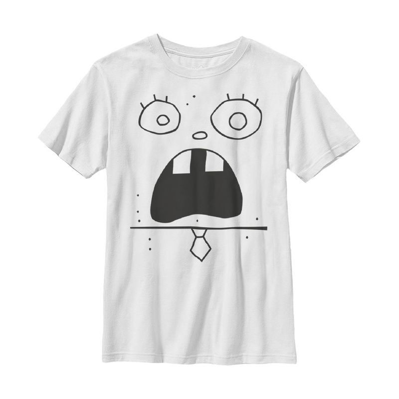 Boy's SpongeBob SquarePants DoodleBob Expression T-Shirt, 1 of 5