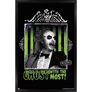Trends International Beetlejuice - Ghost With The Most Framed Wall Poster Prints - 1 of 4