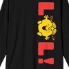 Mr. Men And Little Miss Classic Miss Sunshine LOL Crew Neck Long Sleeve Women's Black Tee - 2 of 3