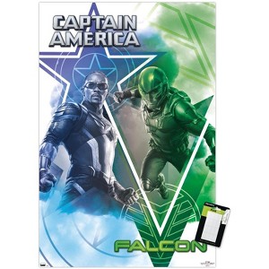 Trends International Marvel Captain America: Brave New World - Cap and Falcon Unframed Wall Poster Prints - 1 of 4