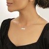SHINE by Sterling Forever Sterling Silver Inspirational Bar Pendant Necklace - 2 of 2