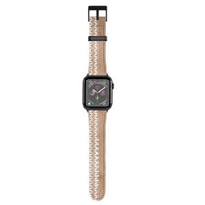 Sheila Wenzel-Ganny Two Toned Tan Texture 42mm/44mm Black Apple Watch Band - Society6 - 1 of 3