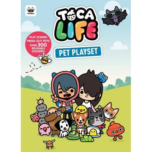 Toca Life Pet Playset : Play Scenes! and Press-out Pets! - (Toca Boca)  (Paperback)