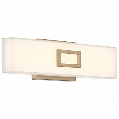 Access Lighting Restore 1 - Light Vanity in  Antique Brushed Brass