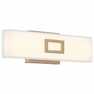 Access Lighting Restore 1 - Light Vanity in  Antique Brushed Brass - 1 of 4