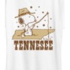 Women's - Peanuts - Tennessee Snoopy Short Sleeve Graphic T-Shirt - 2 of 4