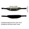 Unique Bargains Waist Pack Bag with Water Bottle Holder Black Green 1 Pc - 4 of 4