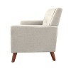 NicBex 52.75 Inch Mid-Century Modern Loveseat Sofa with Tufted Backrest for Living Room,Office,Apartment - 4 of 4