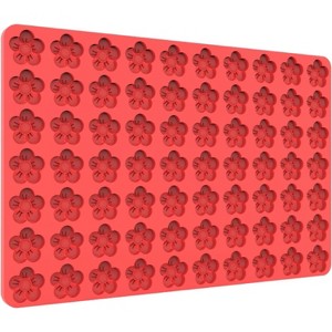 JDICTION Mini Flower Candy Molds Silicone, Blossom Mold for Chocolate, Gummies, Fondant & Baking Decor - 1 of 4