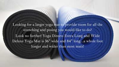 Yoga Direct Deluxe Yoga Mat Xl - (6mm) : Target