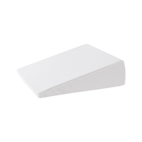 Sleep Philosophy Memory Foam Wedge Pillow - White