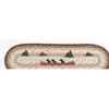Earth Rugs Oval Stair Tread – Labs in Canoe Design, Rustic Braided Jute, Dog-Lover Cabin Decor, 27"x8.25" Oval Accent Mat - 3 of 3