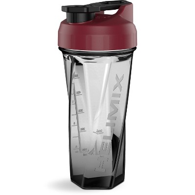 Helimix 28oz Shaker Water Bottle - Burgundy