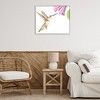 Stupell Industries Hummingbird & Bluebell Flower Black Framed Giclee Art - 2 of 4