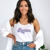 Simply Sage Market Grunge America Cursive Racerback Tank - 4 of 4