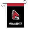 Briarwood Lane Ball State University NCAA Licensed Garden Flag 18" x 12.5" - image 2 of 4