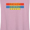 Women's - Rock 'Em Sock 'Em Robots - Rock 'Em Sock 'Em Logo Graphic Racerback Tank - 2 of 4