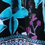 black garden border