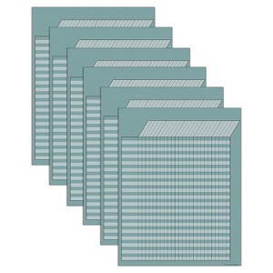 Teacher Created Resources Calming Blue Incentive Write-On/Wipe-Off Chart 6/Bundle (TCR7921-6) - 1 of 3