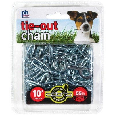 Prevue Pet Products 2113 Medium-Duty 10' Tie-Out Chain, Steel
