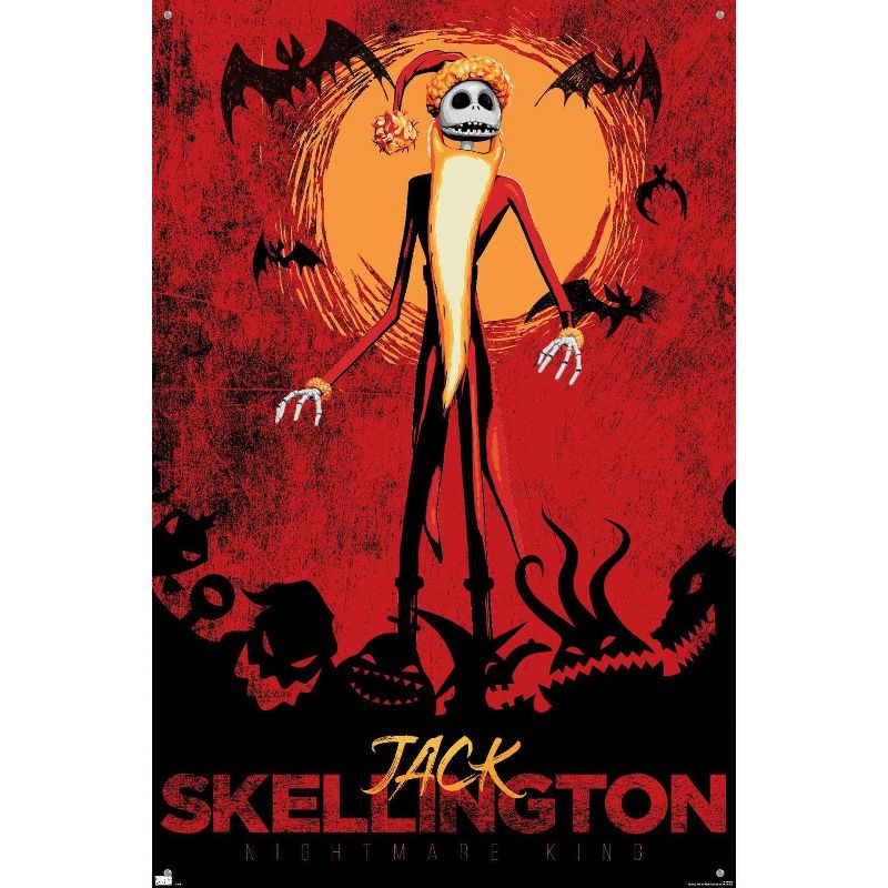 Trends International Disney Tim Burton's The Nightmare Before Christmas - Red Jack Unframed Wall Poster Prints, 4 of 7