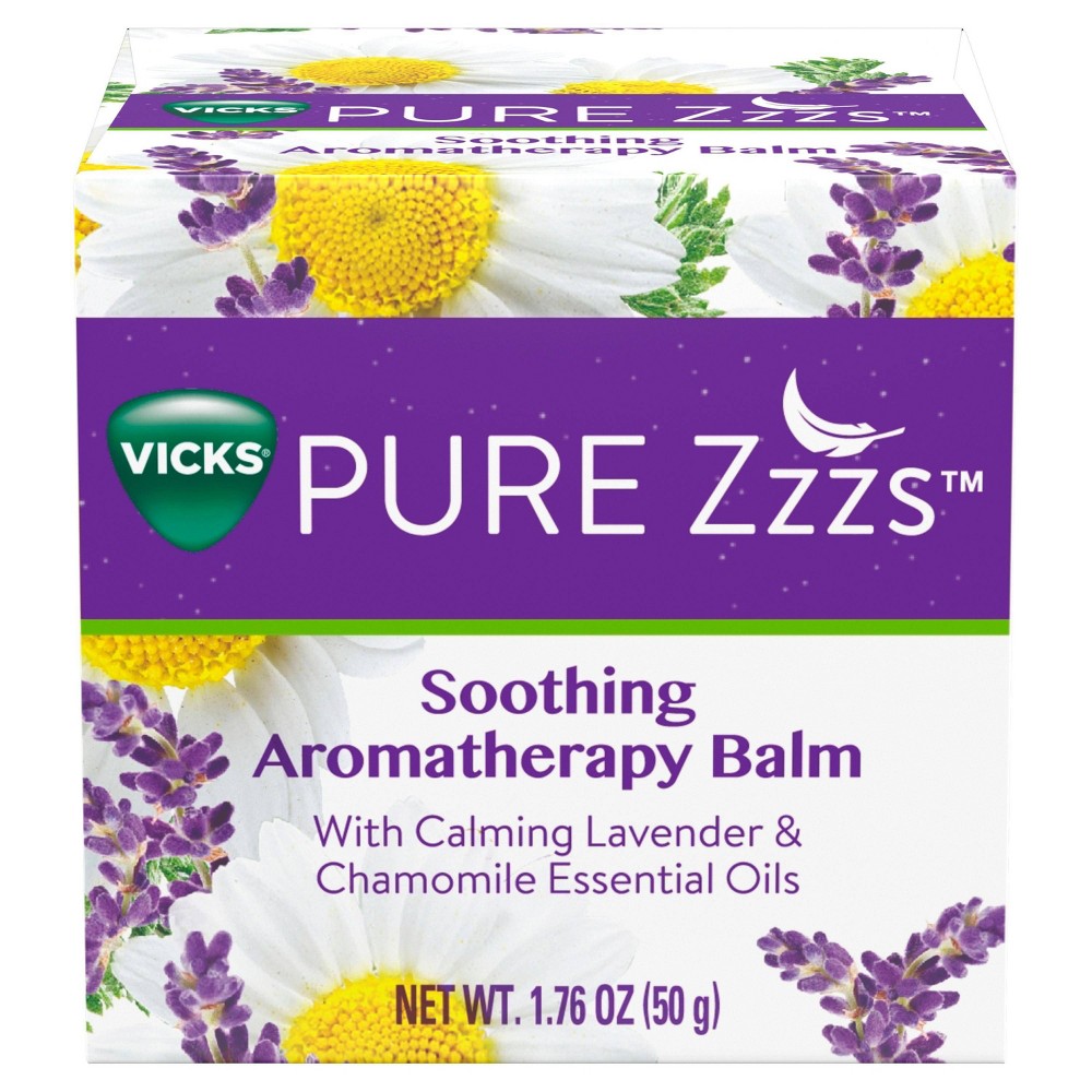 UPC 323900039643 product image for Vicks Pure Zzzs Lavender & Chamomile Soothing Aromatherapy Balm with Essential O | upcitemdb.com