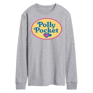 Men's - Polly Pocket - Polly Pocket Color Logo Long Sleeve Graphic T-Shirt - 1 of 3