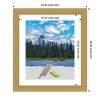 Amanti Art Grace Brushed Gold Picture Frame - 4 of 4