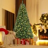 Tangkula 6/7/8 FT Christmas Tree w/568/830/1182 PVC Branch Tips 200/250/400 Warm White LED Lights Gloves - 4 of 4