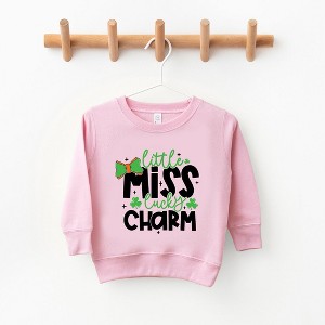 The Juniper Shop Little Miss Lucky Charm Toddler Graphic Sweatshirt - 1 of 3