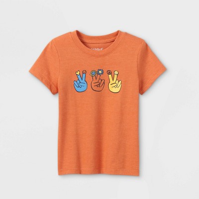 Toddler Boys' Printed Graphic Short Sleeve T-Shirt - Cat & Jack™
