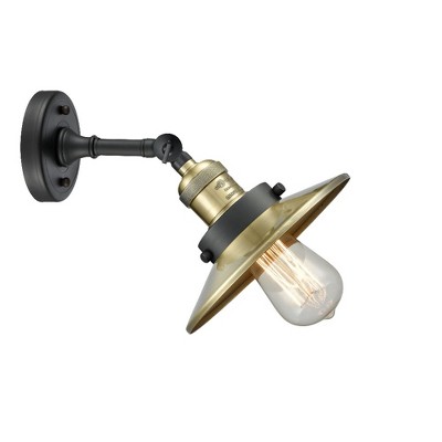 Railroad - 1 Light Wall Sconce In Traditional Style-8 Inches Tall and 8 Inches Wide