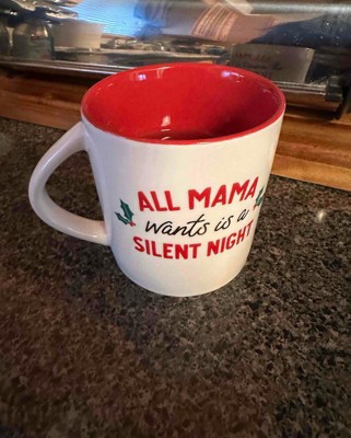 Mugs - Mom Needs A Silent Night Holiday Red Tumbler-40oz – Point Loma Tea