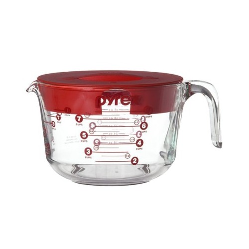 Pyrex 8 cup Measuring Cup with Lid