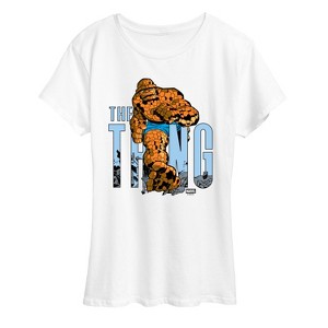 Women's - Marvel - The Thing Short Sleeve Graphic T-Shirt - 1 of 4