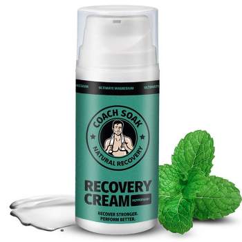 Coach Soak  Muscle Recovery Menthol Cream - 3.4oz