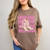 Simply Sage Market Women's Coquette Montana Cowgirl Boots Short Sleeve Garment Dyed Tee - 2 of 2