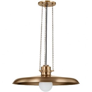 Troy Lighting Rainhill 1 - Light Pendant in  Patina Brass - 1 of 1