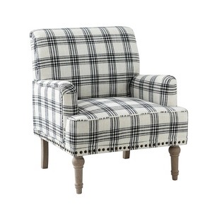 Asti Farmhouse Armchair | Karat Home-Navy - 1 of 4