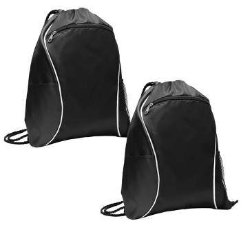  ATRIPACK Tactical Drawstring Backpack, Water-Resistant Swim Bag  String Bag Sandproof Beach Backbag American Flag Cinch Sack Bookbag for Men  Women Boys Girls Basketball,Swim, Gym, Sports (Black) : Sports & Outdoors