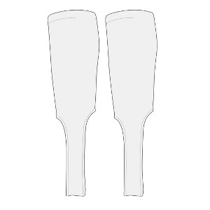 MK Socks Traditional Baseball Stirrups Pattern S-9 White (M) - 1 of 2