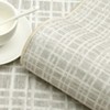 Modern Plaid Area Rug Washable Rug Contemporary Non Slip Rugs for Indoor - 4 of 4