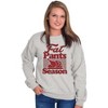 Fat Pants Season Thanksgiving Turkey Sweatshirt for Men or Women Brisco Brands - 3 of 4