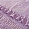 BAGOKIE 3 Pieces Seersucker Ruffle Bed in a Bag Comforter Set - 4 of 4