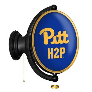 College Oval Rotating Lighted Wall Sign - 1 of 4