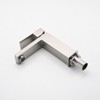 DOMETOUR Bathroom Faucet Single Hole, Single Handle Stainless Steel Faucet for Bathroom Sink with Deckplate and Drain Assembly - 4 of 4