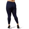 Memoi Women's Seamless Fleece Lined Leggings - 2 of 3